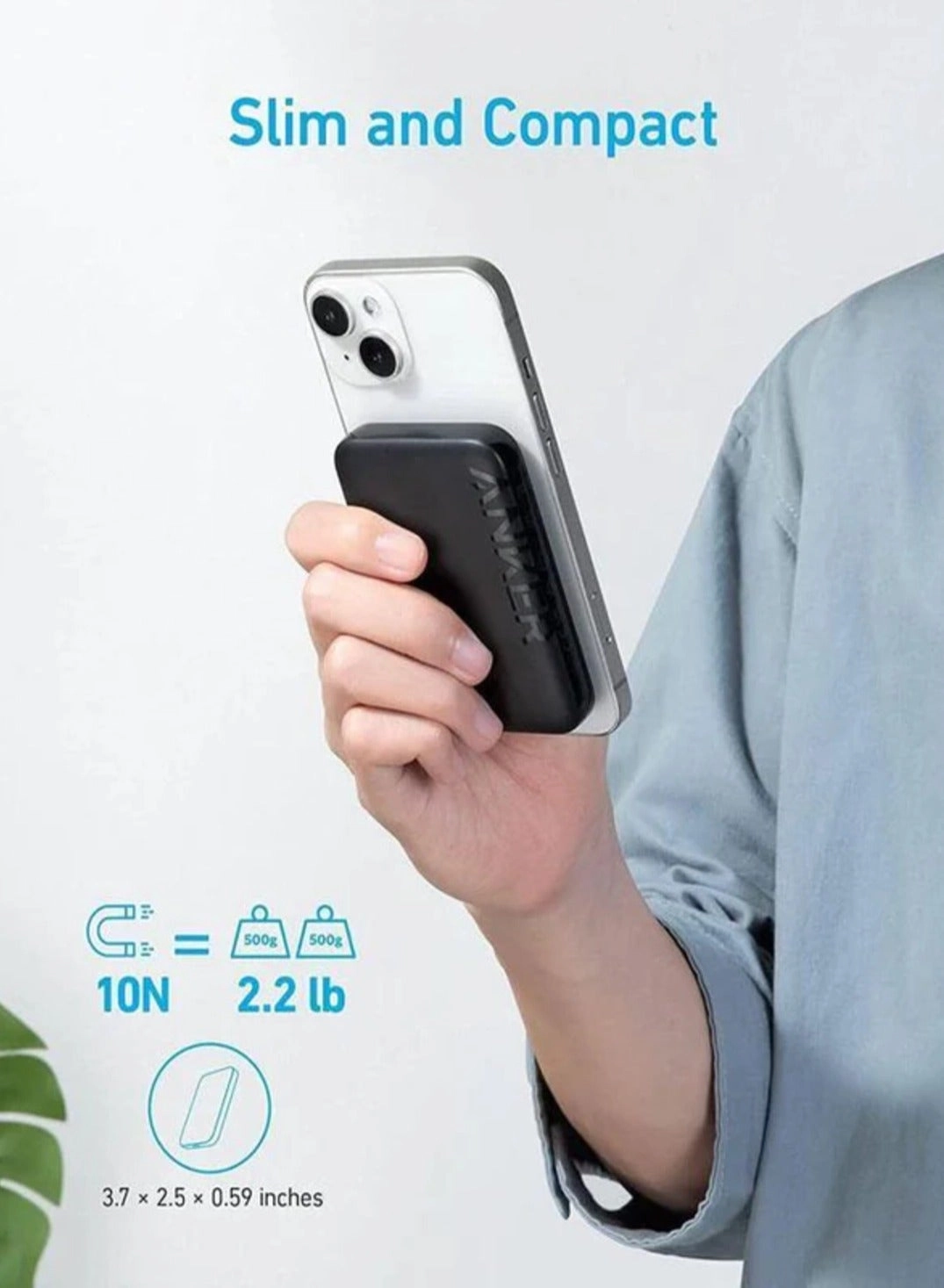 PowerCore MagGo - 5000 mAh 12 Watts