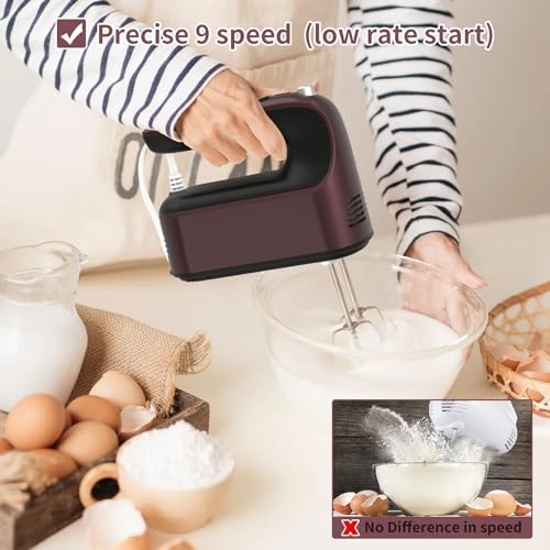 9Speed Digital Hand Mixer - 400W