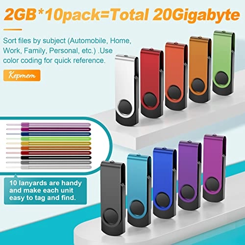 Bulk Flash Drive - USB 2.0 2GB