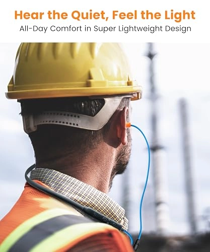 Noise Reduction Wireless Neckband Headphones - Bluetooth 5.3 In Ear