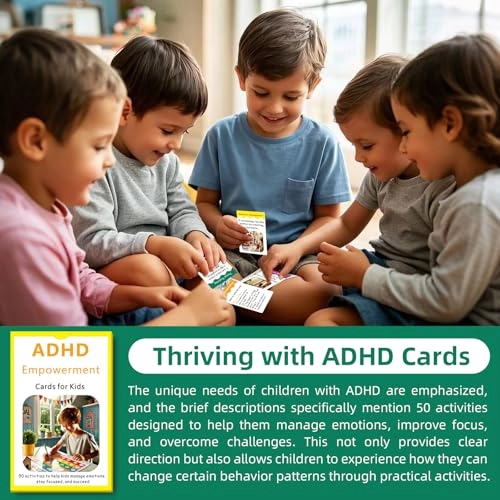 Thriving with ADHD Cards - Above 5 years of age