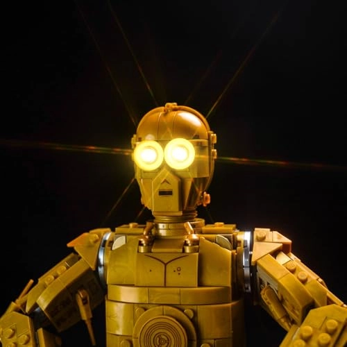 Light Kit for LEGO C-3PO 75398 - Copper
