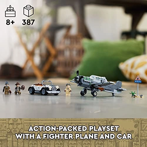 Indiana Jones Escape from the Fighter Plane (77012) - 3 Minifigures Multicoloured