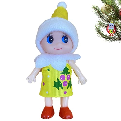 Baby Elf Dolls - Small Movable Head Hands Feet Standable