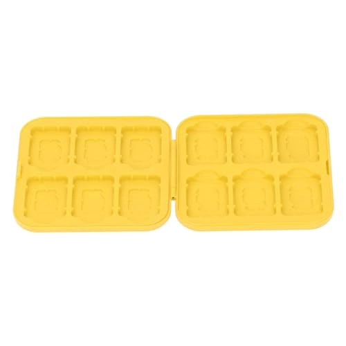 Game Card Storage Case - 12-card Yellow