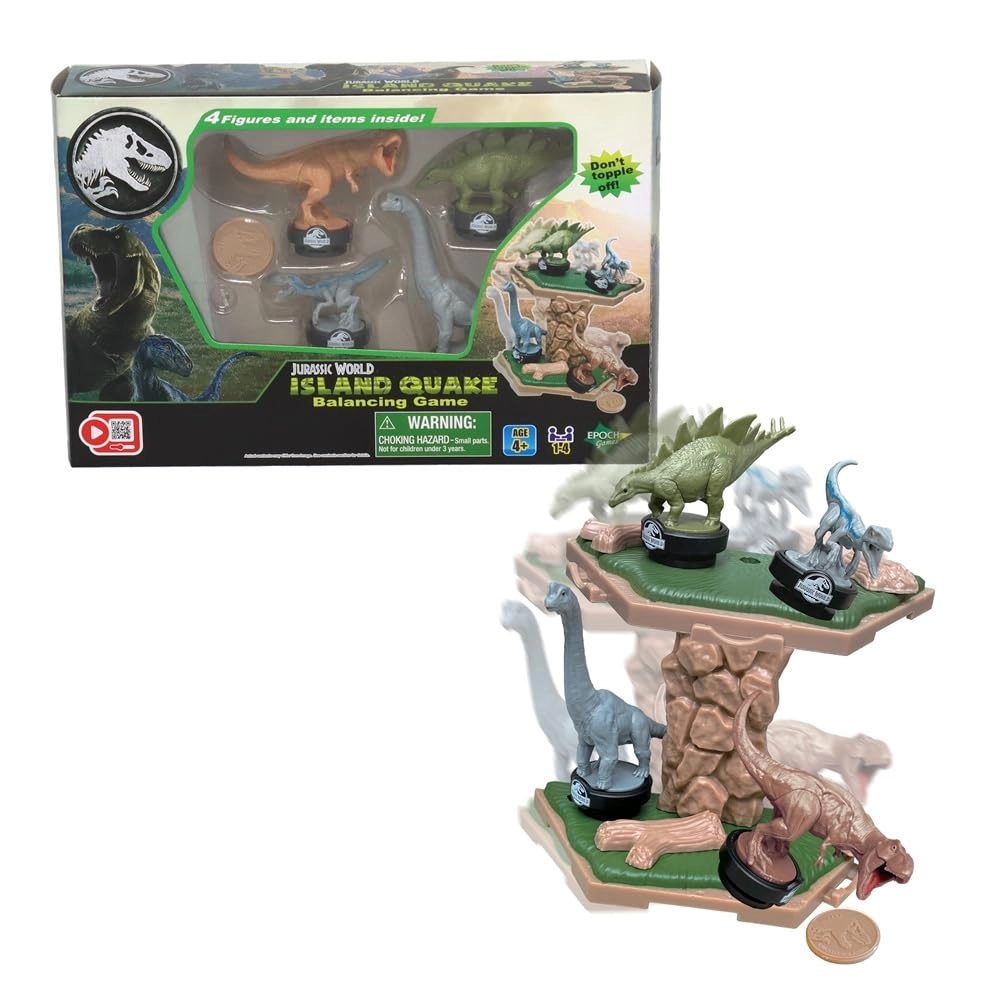 EPOCH Jurassic World - Balancing Game Earthquake - 4 years+ 4 pieces