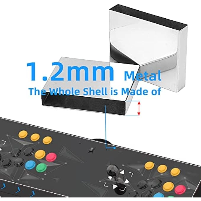 ARCADE JOYSTICK - BLACK NEOGEO MINI/PC/PS CLASSIC/NINTENDO SWITCH/PS3/ANDROID/RASPBERRY PI