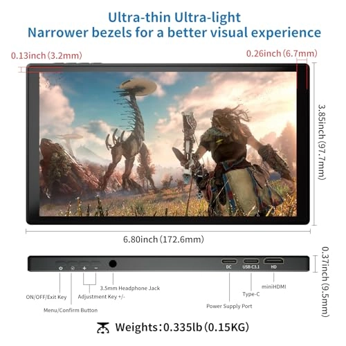 Portable Touchscreen - 9d99a9a0-83b5-402d-a210-d1acf0b9e2a1 7 Inches 1920x1080