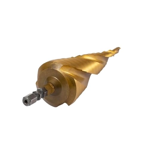 Cobalt Cone Step Drill Bit - Cobalt 1 Piece 3-12/3-14/4-12/4-20/4-22/4-25/4-32/5-21/5-27/6-24mm
