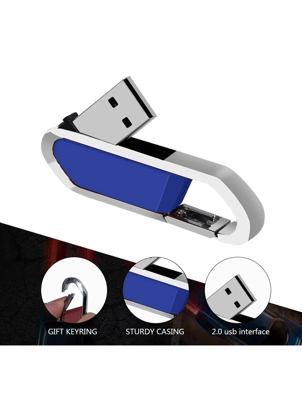 Metal Flash Drive - USB 2.0 64GB