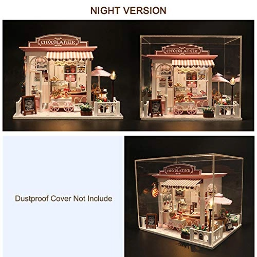 Dollhouse Miniature DIY Mini House Kit Gift Set