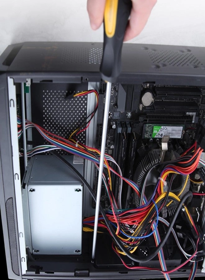 Magnetic Slotted and Phillips Screwdriver Set (2 Pcs)