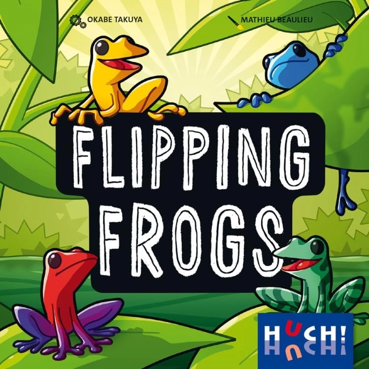 Flipping Frogs - Strategy & Deduction Game (French, German)