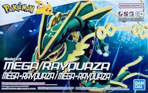 Mega Rayquaza - Pokemon Plamo Collection Select Series - 6.5 centimeters