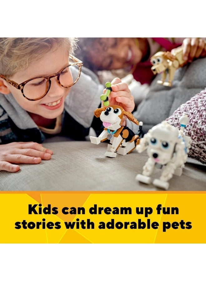 Adorable Dogs (31137) - Creator 3in1