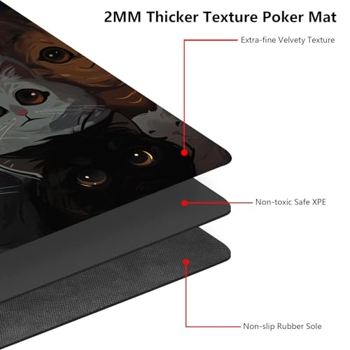 MTG Playmat Rubber Gaming Mouse Pad - 60.96x35.56 cm