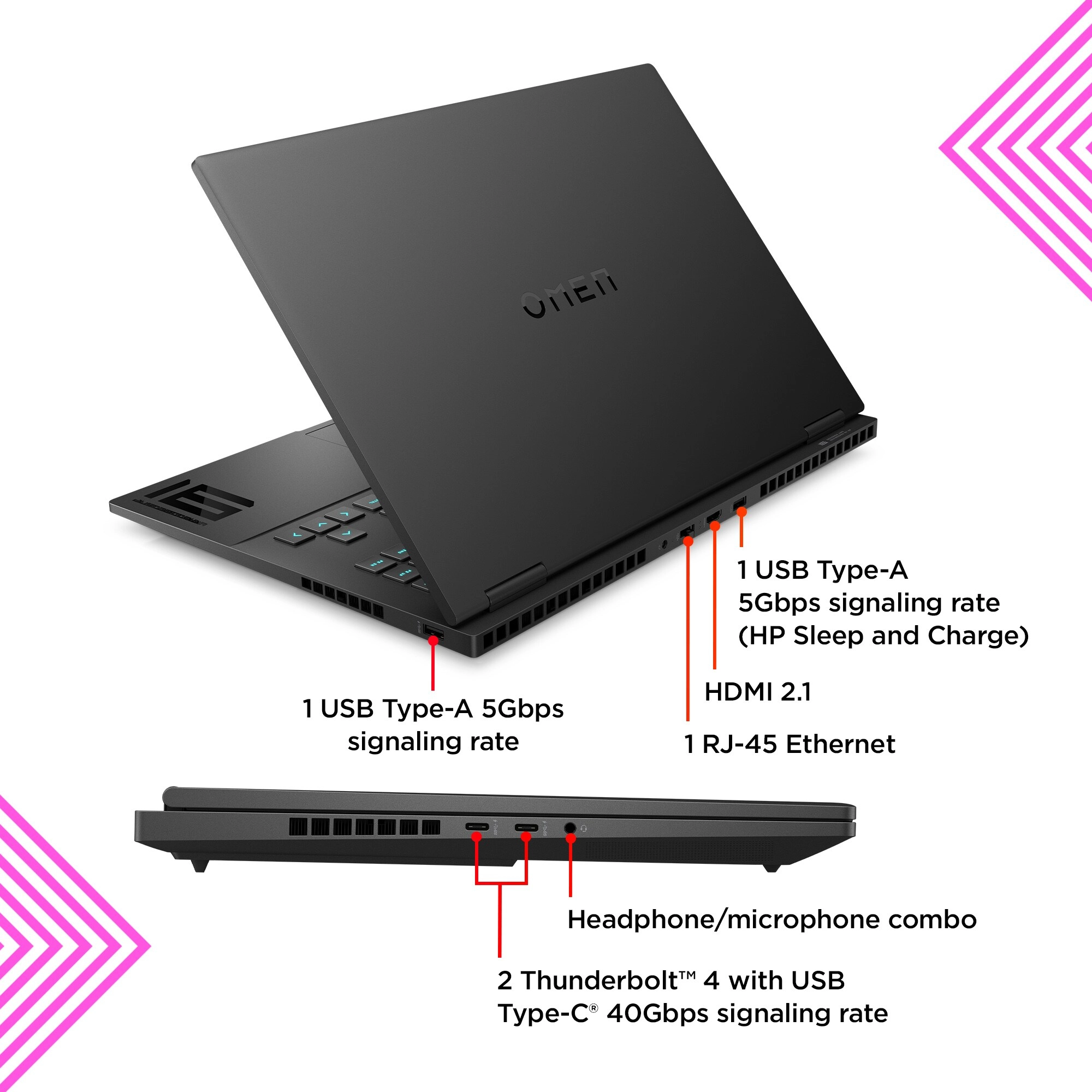 OMEN Max - 16'' RyzenAI 9-HX 375 16GB 512GB SSD