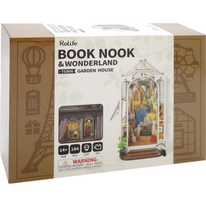 RoboTime Book Nook & Wonderland 3D Puzzle (TGB01) - 340 pcs