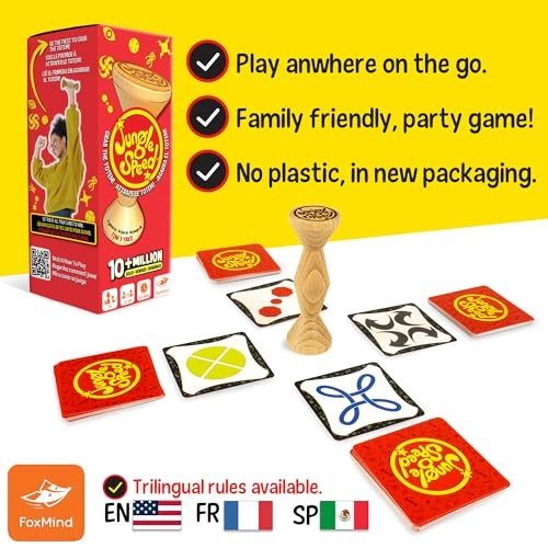 Jungle Speed - English, French 7 years and up 74