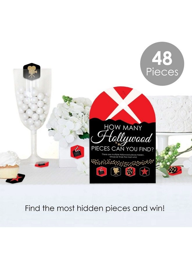 Red Carpet Hollywood Movie Night Party Scavenger Hunt - 48 piece(s)