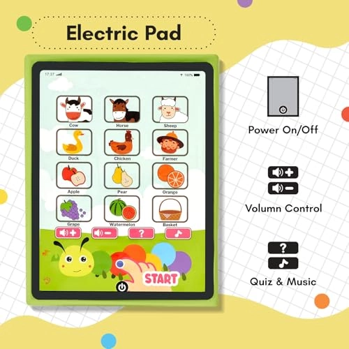 Busy Book - 1 2 3 4 5 Year Old 13 pieces