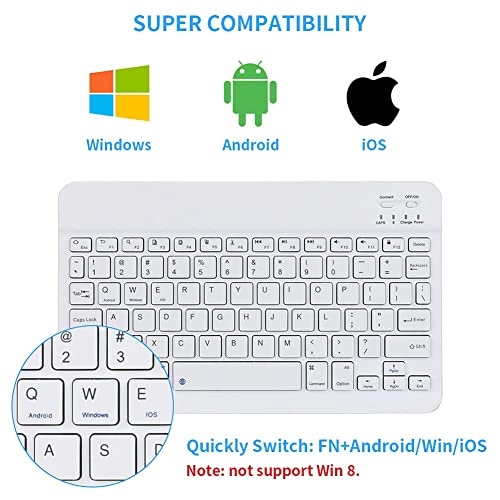 Ultra Slim Portable Wireless Keyboard - Wireless