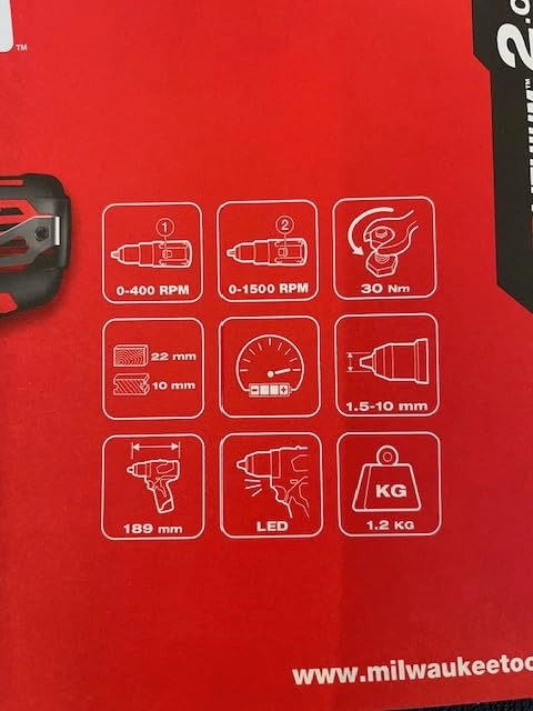 M12BDD-202C - 2.0 Ah