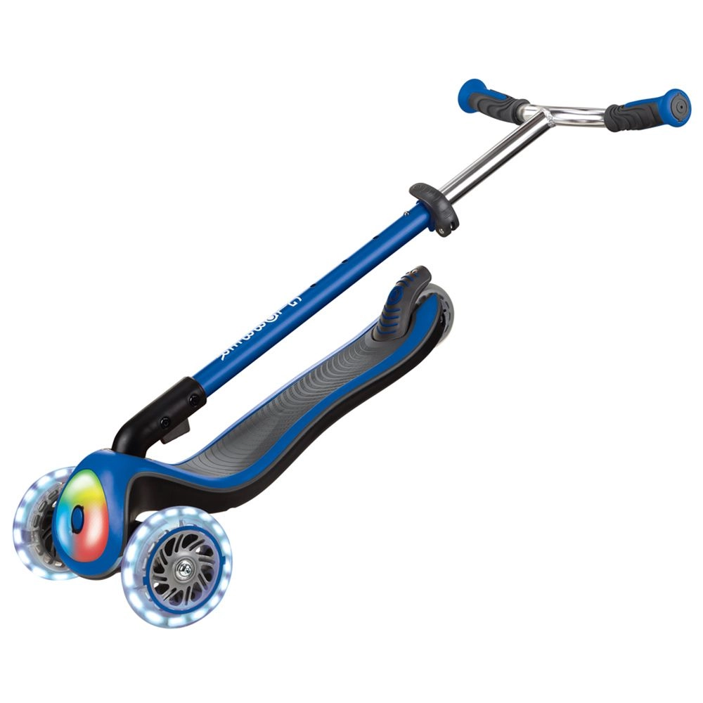 Elite Prime 3-Wheel Kick Scooter – 125mm LED Foldable