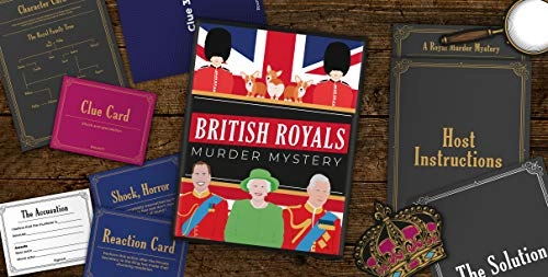 British Royals Murder Mystery - Board Game