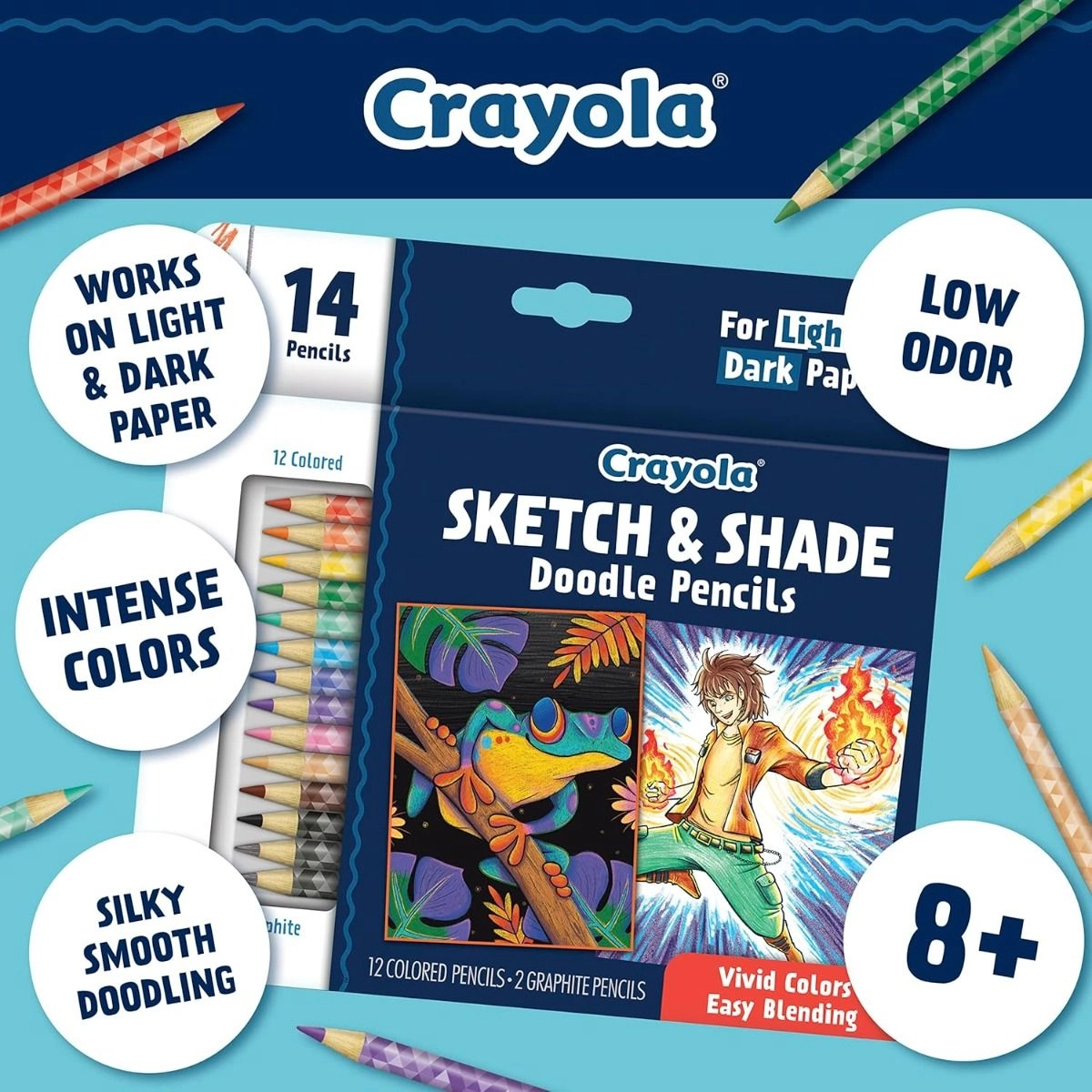 Sketch and Shade Doodle Pencils - 14