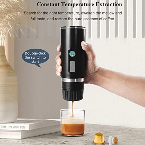 Portable Coffee Maker - Rechargeable USB Compatible with NS Pods