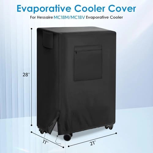 Evaporative Cooler Cover - Hessaire MC18M/MC18V 1300 CFM