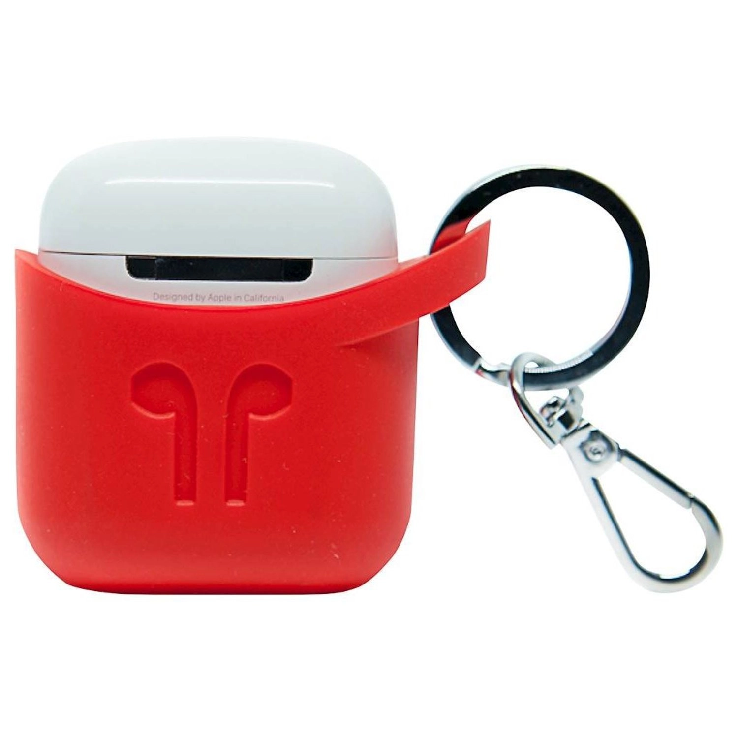 Case for Apple AirPods - Key ring slot Shock-absorbent