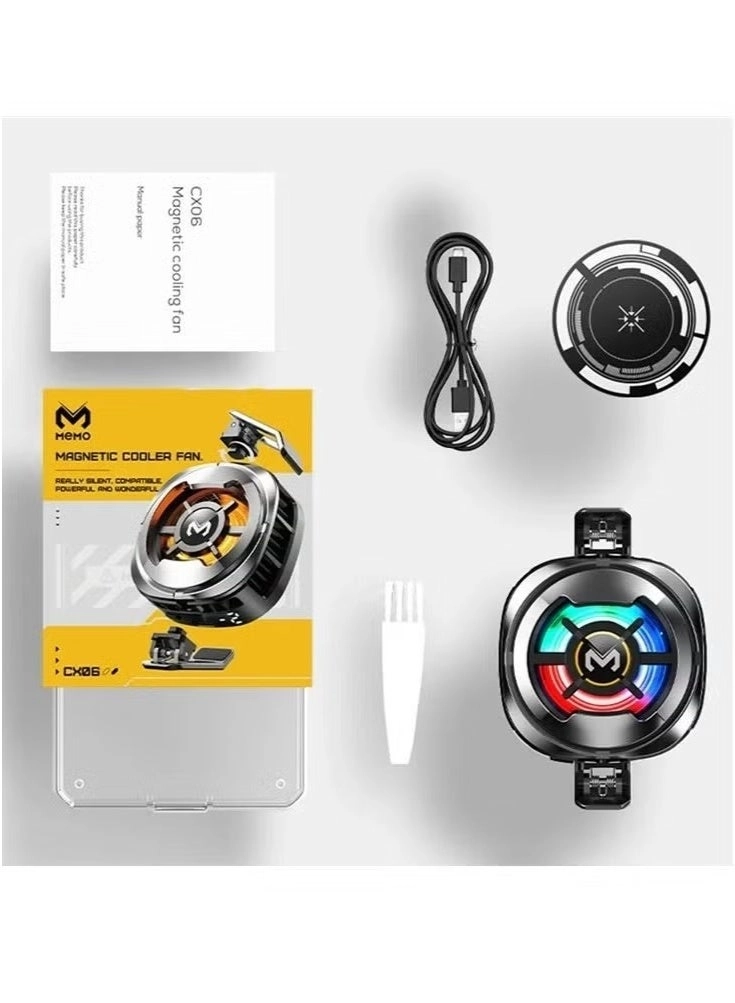 memo Cx06 - RGB Magnetic Cooling Fan