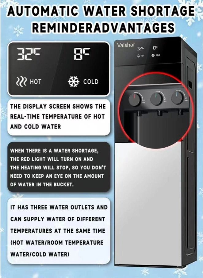 PX-1 - Bottom Loading 3 Taps Hot Cold