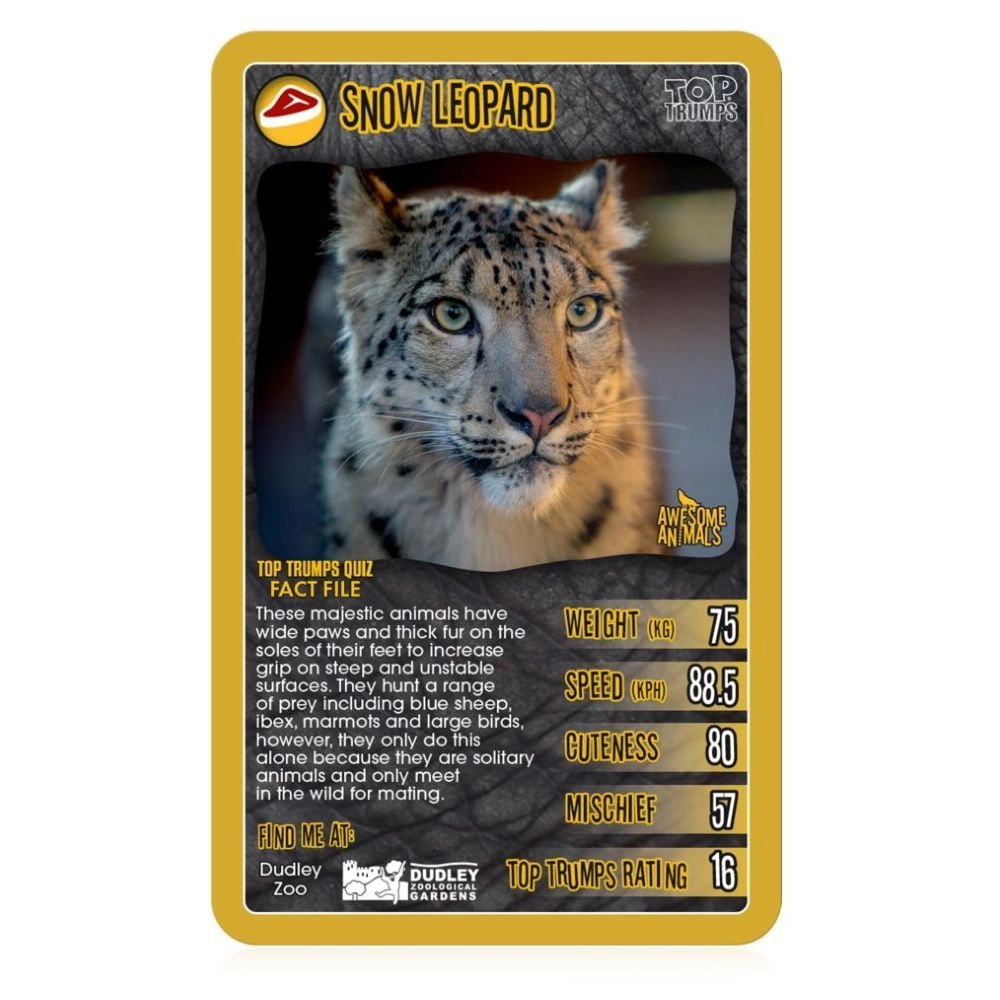Awesome Animals - Card Game