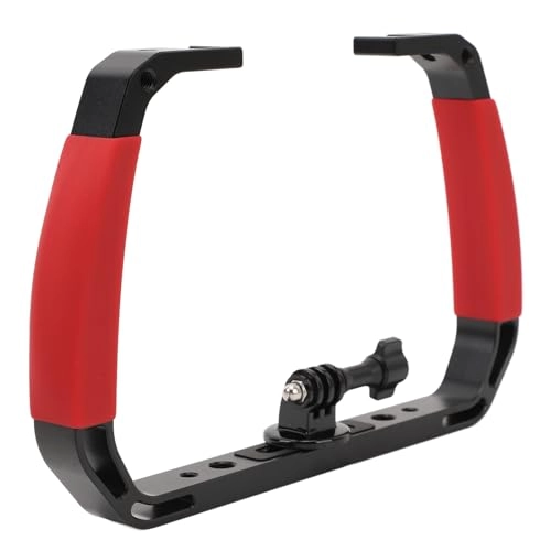 Underwater Diving Rig - Tray Mount Silicone Anti Slip 2 Cold Shoe