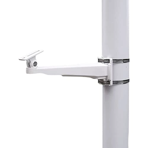 Wall Mounting Loop Bracket - 27cm Wall/Pole Mounted White