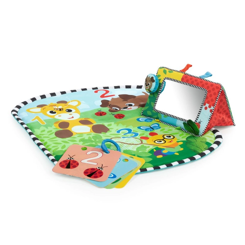 4-in-1 Kickin’ Tunes Musical Meadow Music & Language Discovery Gym - 0 months