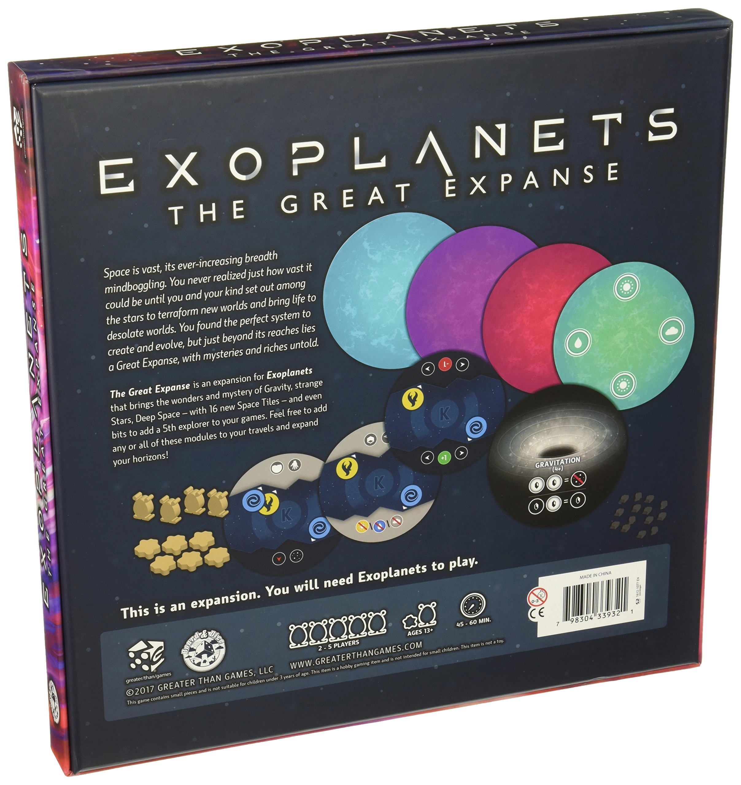 Greater than Games Exoplanets: Great Expanse