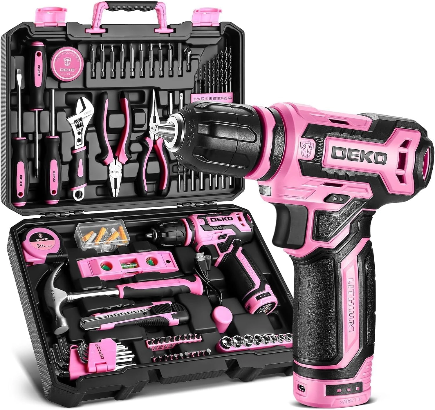 DEKOPRO Drill Tool Set - 12V Cordless