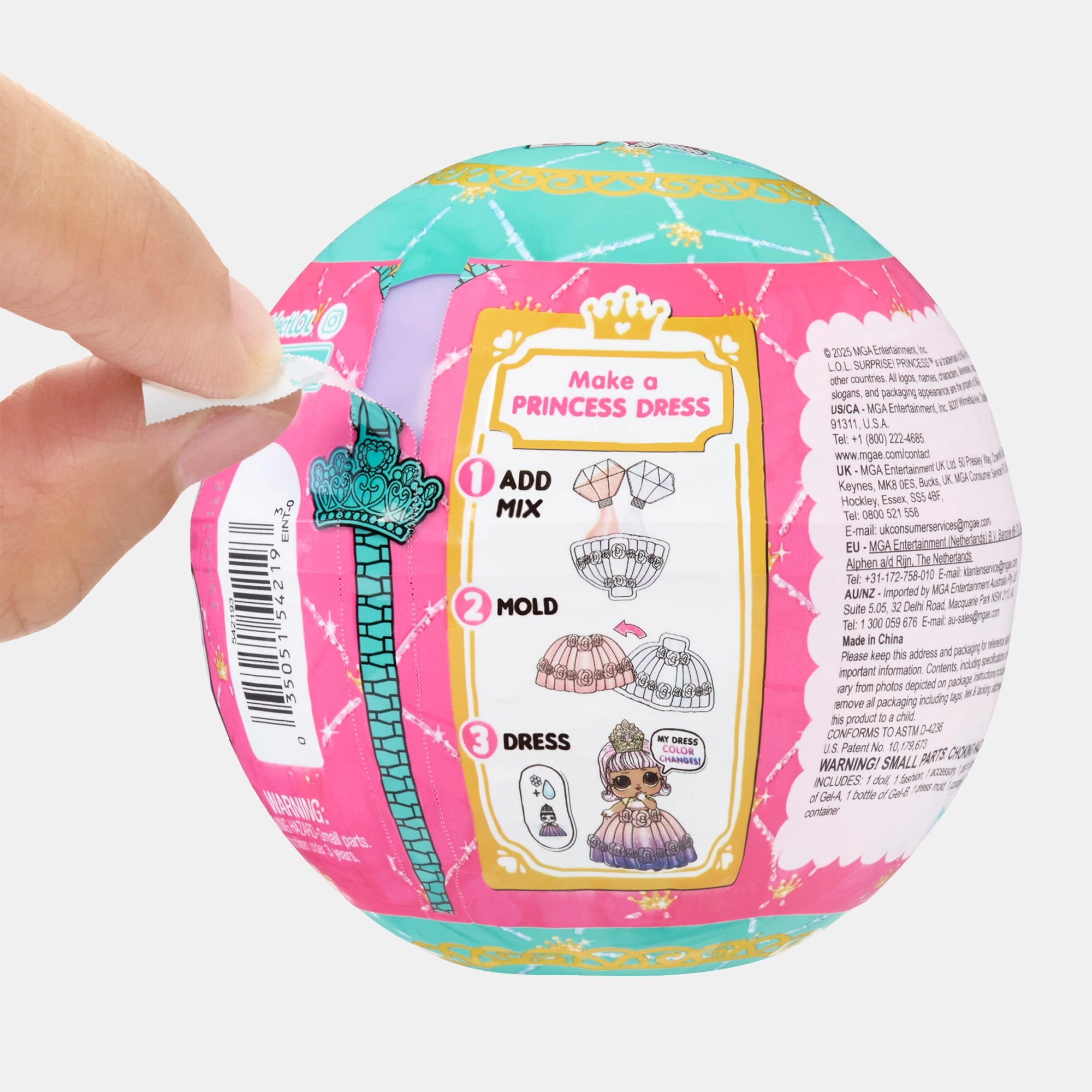 Princess Tots - 1 Pc Assorted Ages 3+
