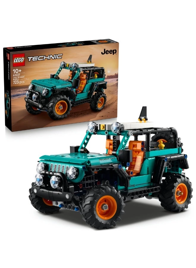 Technic Jeep Wrangler Rubicon (42227) - V6 Engine Steering Suspension