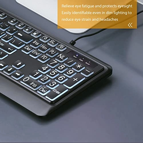 Large Print Keyboard - Wired