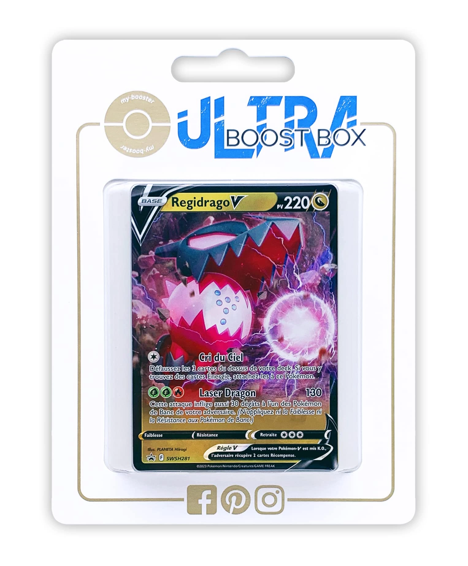 Pokémon company X my-booster Pokémon SWSH125-FR-UB-SWSH281 - French 10pcs