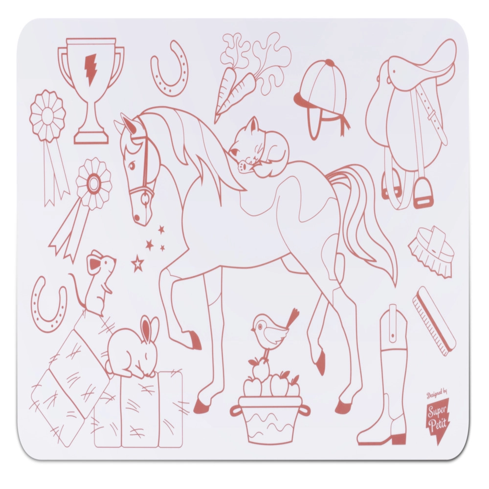 Poney Club Reversible Mini Playmat - Suitable for 3 years and above