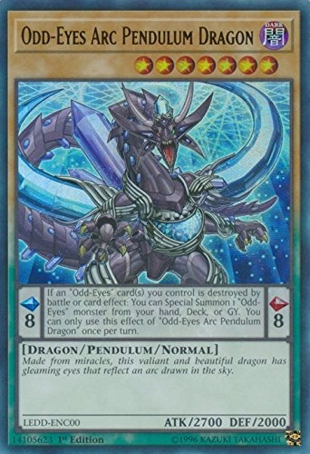 Odd-Eyes Arc Pendulum Dragon - LEDD-ENC00