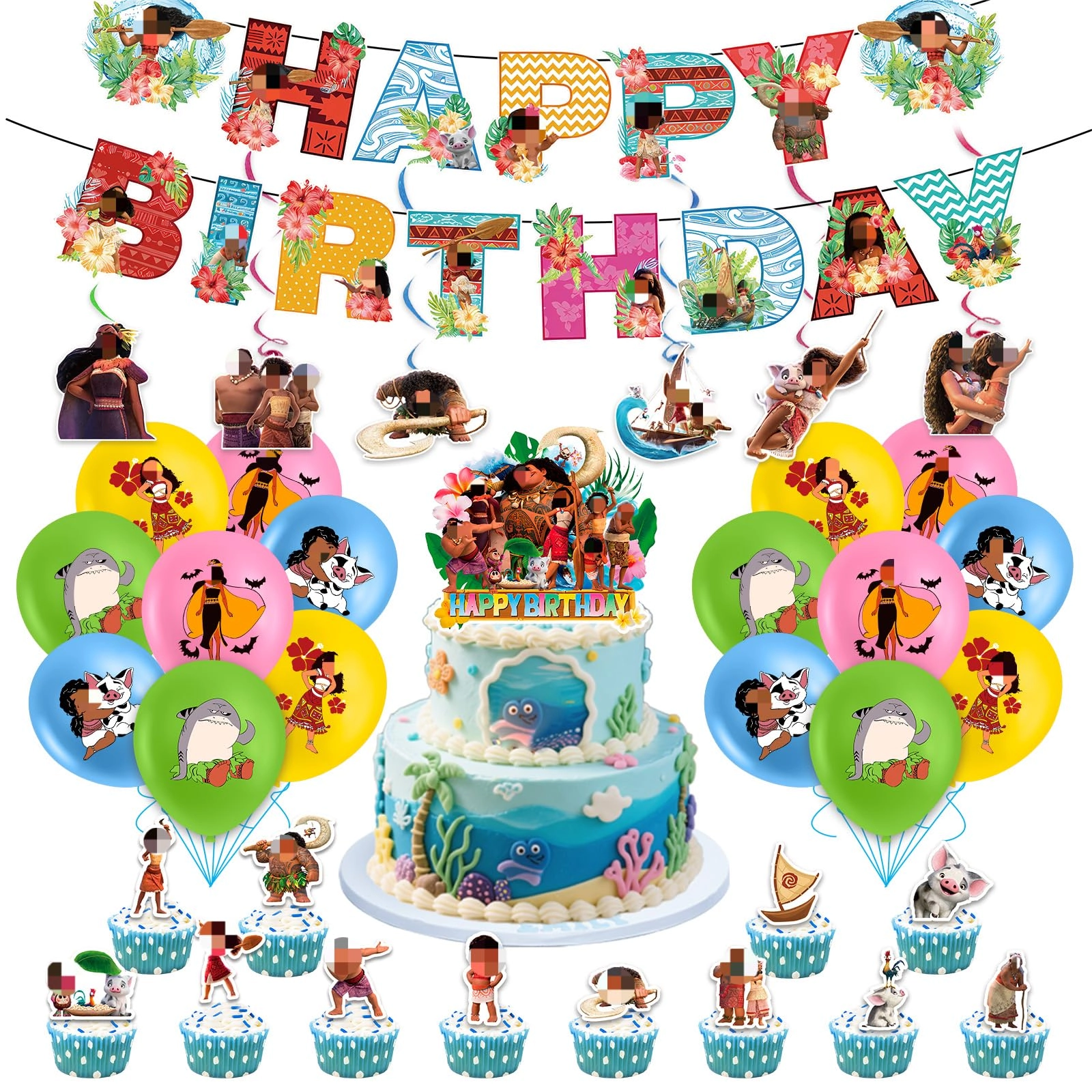 Birthday Party Decorations - 44PCS