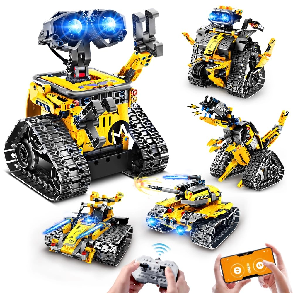 Hogokids Robot Building Toys - 5-in-1 520 pcs