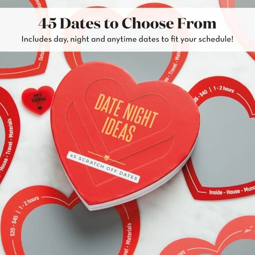 45 Scratch off Date Night Ideas - English Adult